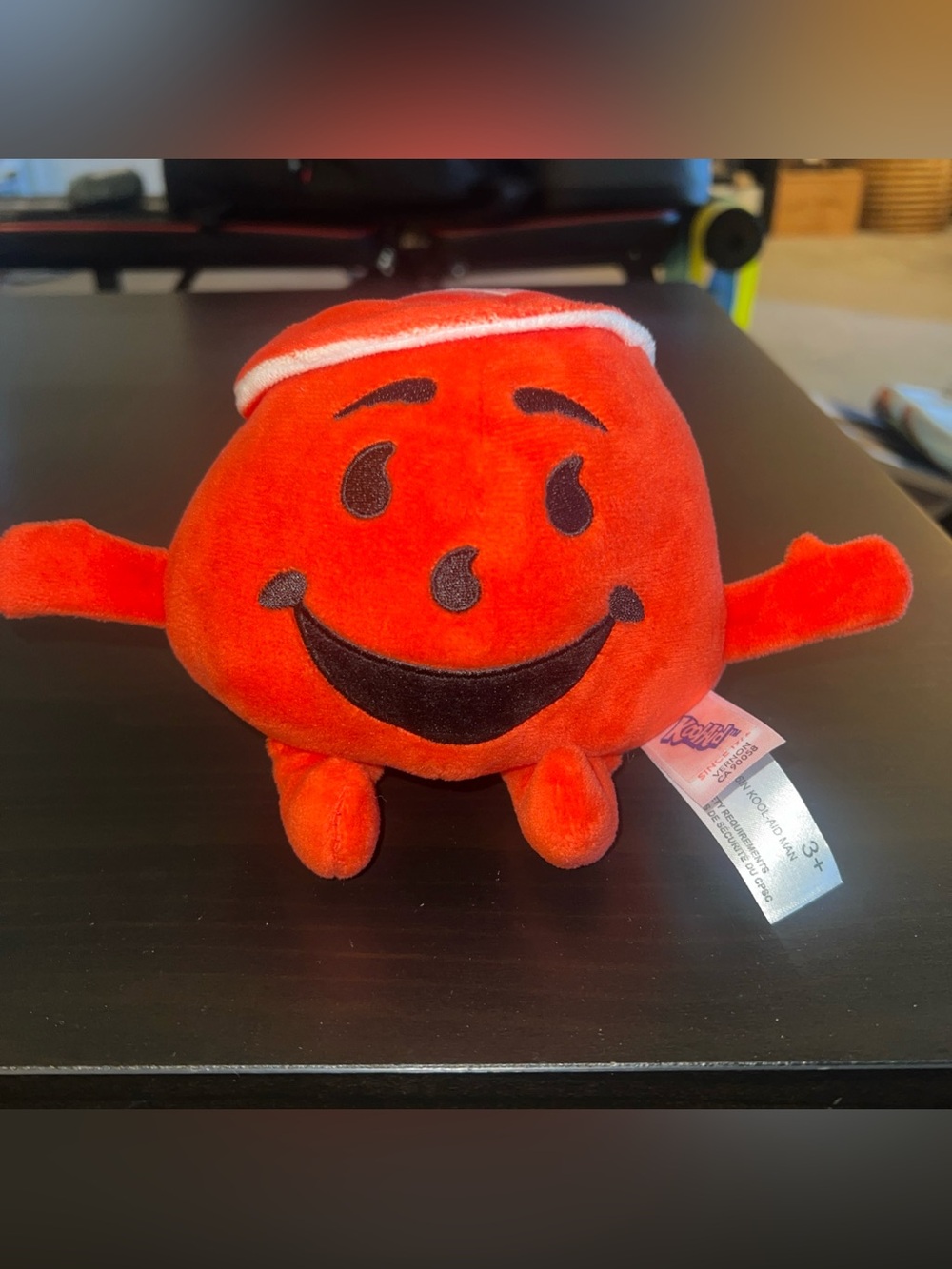 Fiesta Brand Central Kool-Aid Man 6" Plush Toy Mascot Red C21791 Collectible